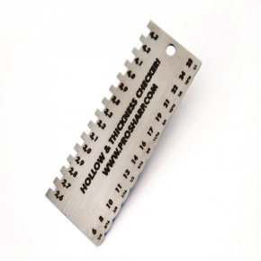 Měřidlo tloušťky a hloubky ostří Prosharp Měřidlo tloušťky a hloubky ostří Prosharp