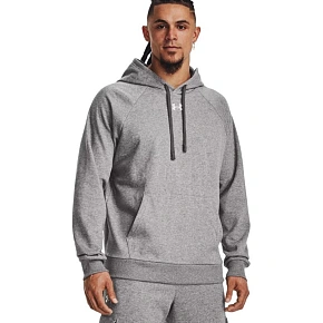 Pánská mikina Under Armour Rival Fleece Hoodie, šedá, 1379757 025 L Pánská mikina Under Armour Rival Fleece Hoodie, šedá, 1379757 025 L