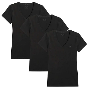 T-shirt damski (ZESTAW KOSZULEK 3 SZT.) 4F 4FWMM00TTSHF3307-20S-20S-20S