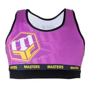 Dámské krátké tričko MASTERS KICKGIRL VIOLET