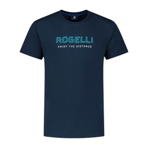 Rogelli pánské tričko LOGO navy blue XL