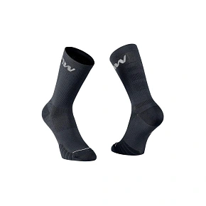 Cyklistické ponožky NORTHWAVE Extreme Pro Sock – černá, šedá