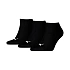 Ponožky Puma Sneaker Plain, balení po 3 kusech, černé, 938624 06