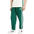 Pánské kalhoty adidas Essentials 3-Stripes Fleece Tapered Cuffed zelené KY4129