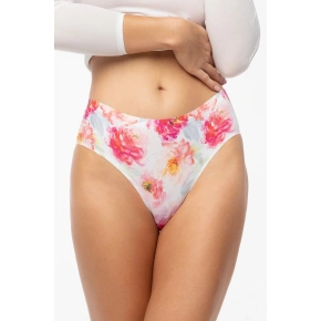 Kalhotky Peony Simple Classic bílo-červené - Julimex