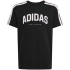 Dětské tričko adidas Codes Collegiate Graphic Tee černé JL6139