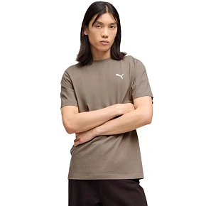 Pánské tričko Puma Wardrobe Ess Tee, tmavě béžové, 629644 81
