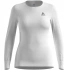 Odlo BL TOP crew neck l/s ACTIVE WARM ECO dámské tričko, velikost M White