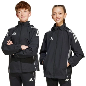 Dětská bunda adidas Tiro 25 Competition All Weather černá IW0448 Dětská bunda adidas Tiro 25 Competition All Weather černá IW0448