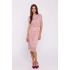 Krajkové šaty S379 pudrové - Moe