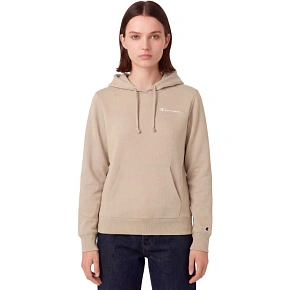 Dámská mikina s kapucí Champion beige 118404 MS041 Dámská mikina s kapucí Champion beige 118404 MS041