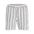 Jack&Jones pánské šortky JPSTJAIDEN COBA STRIPE JOG SHORTS REG SN 12274413 CLOUD DANCER/STRIPES