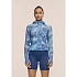 Dámská bunda CASALL Breeze Printed Running Jacket, barva tmavě modrá