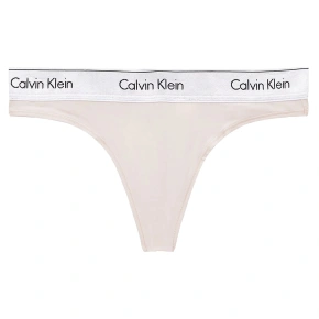 Dámská tanga Modern Cotton Metallic QF6136E-VJS - Calvin Klein