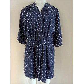 Dámské plážové Pareo4 D80GR7 tmavě modro-bílé - Self