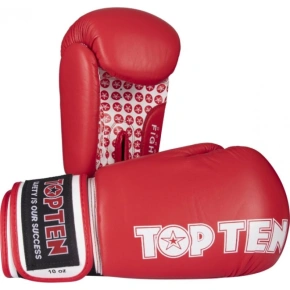 Boxerské rukavice TOP TEN "FIGHT" RTT-2 10 oz (schváleno WAKO) Boxerské rukavice TOP TEN "FIGHT" RTT-2 10 oz (schváleno WAKO)