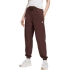 Dámské kalhoty adidas Essentials Small Logo French Terry Cuffed pants brown JX3864 dámské