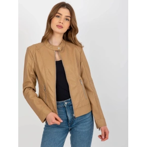 Dámská krátká bunda NM DE KR HX 2838.95P Hnědá velbloud - FPrice