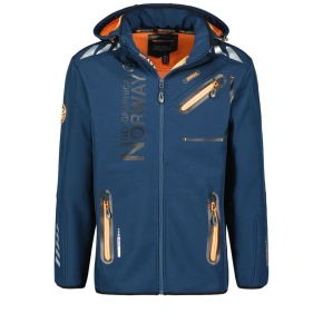 Pánská softshellová bunda Geographical Norway ROYAUTE NAVY -ORANGE DB MEN 068 NAVY / ORANGE (WY8028H/GN-MARINE / ORANGE)