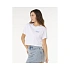 Dámské tričko RIP CURL Hayley O Crop Tee, bílé