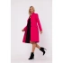 Kabát na knoflíky M758 fuchsiový -Moe