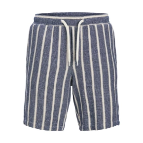 Jack&Jones krátké tepláky JPSTJAIDEN COBA STRIPE JOG SHORTS REG SN 12274413 OCEAN CAVERN Jack&Jones krátké tepláky JPSTJAIDEN COBA STRIPE JOG SHORTS REG SN 12274413 OCEAN CAVERN