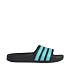 Adidas Adilette Aqua Slides dětské žabky černo-modré JS2497