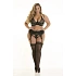 Podprsenka Plus Size V-8731 černá - Axami
