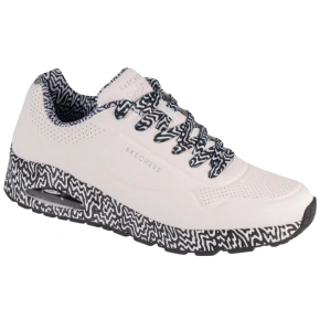 Skechers Uno - Stark Mini Drip 183518-WBK White Skechers Uno - Stark Mini Drip 183518-WBK White