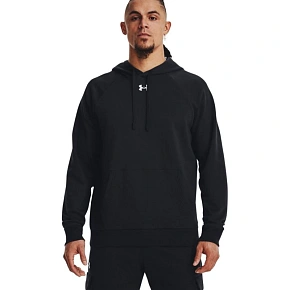 Pánská mikina Under Armour Rival Fleece Hoodie, černá, 1379757 001, velikost L Pánská mikina Under Armour Rival Fleece Hoodie, černá, 1379757 001, velikost L