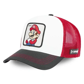 Capslab Super Mario Bros Trucker baseballová čepice - CL/SMB/1/MARB