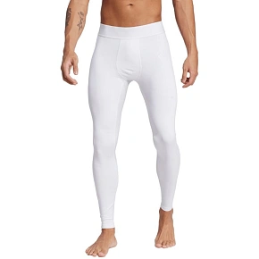 Pánské legíny adidas Techfit Tight Long, bílé, JN7353 Pánské legíny adidas Techfit Tight Long, bílé, JN7353