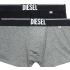 Pánské boxerky 2ks 00SMKX-0LDAQ-E5688 - černá,červená - Diesel