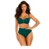 Dámské dvojdílné plavky New Trends 20 - S730D8 -7 tmavě zelená - Self