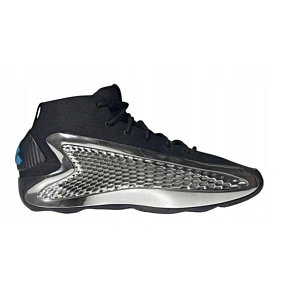 Adidas Anthony Edwards boty stříbrné černé 1 L JI0424 Adidas Anthony Edwards boty stříbrné černé 1 L JI0424