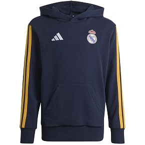 Adidas Real Madrid Hoody Junior mikina KG5365 Adidas Real Madrid Hoody Junior mikina KG5365