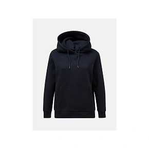 Dámská mikina Peak Performance W Original Small Logo Hood, černá Dámská mikina Peak Performance W Original Small Logo Hood, černá