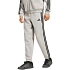 Pánské kalhoty adidas Essentials 3-Stripes Fleece Tapered Cuffed, šedé, KY4127