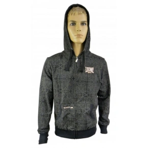 LEONE pánská mikina LSM905/S16 černá XXL