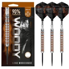 Harrows Woody Luke Woodhouse 2 90% steeltip šipky