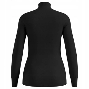 Dámské tričko Odlo BL TOP s želvovinovým výstřihem l/s ACTIVE WARM ECO velikost M Black