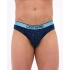 Pánské slipy High Emotion 507/38 Tmavě modrá vzor - Cornette