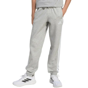 Dětské kalhoty adidas Essentials světle šedé JY4995