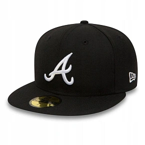 Kšiltovka New Era 59FIFTY MLB Atlanta Braves Fullcap černá – 10047487