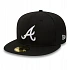 Kšiltovka New Era 59FIFTY MLB Atlanta Braves Fullcap černá – 10047487