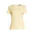 Dámské tričko Casall Soft Texture Tee, žluté