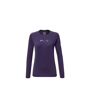 Dámské tričko MILLET Intense Ts Ls W, fialové Dámské tričko MILLET Intense Ts Ls W, fialové