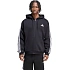 Pánská mikina adidas Essentials 3-Stripes Fleece Full-Zip Hoodie, černá, KY6559