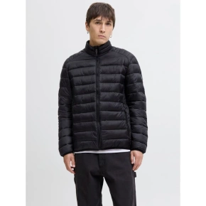 Jack&Jones pánská péřová bunda JJEBRADLEY LIGHT PUFFER COLLAR NOOS 12280971 BLACK Jack&Jones pánská péřová bunda JJEBRADLEY LIGHT PUFFER COLLAR NOOS 12280971 BLACK