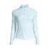 Dámské tričko CASALL Serene Half Zip Long Sleeve, modrá barva